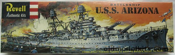 Revell 1/426 USS Arizona Battleship, H348-250 plastic model kit